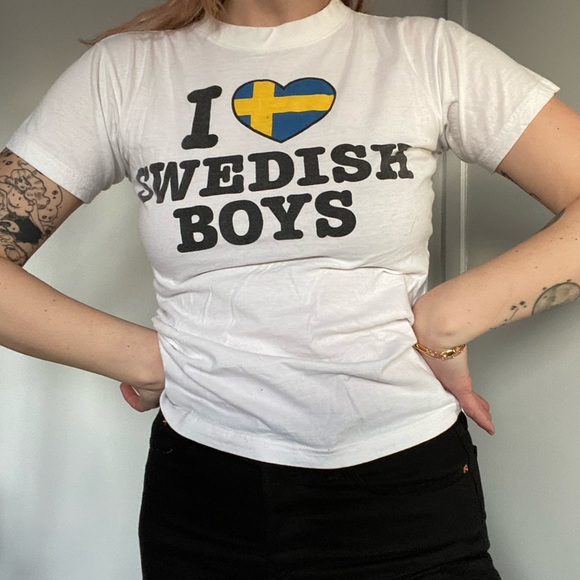 I love Swedish boys graphic tee - Picture 2 of 2
